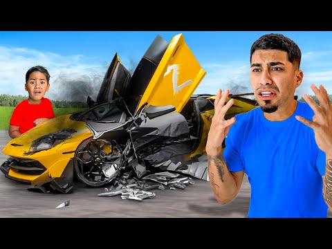 My Son DESTROYED My Brand New LAMBORGHINI SVJ…