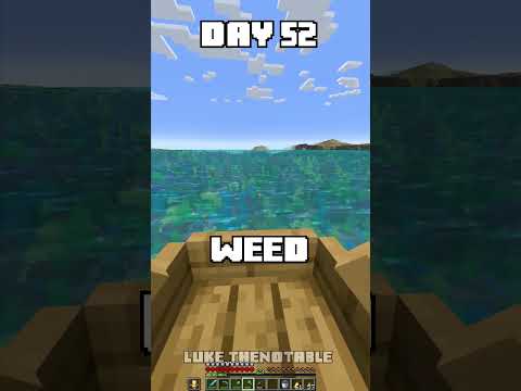 100 Days - [Minecraft Shorts] - Day 52 #minecraft #100days