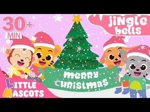 ✨Jingle Bells🔴🟢 | Christmas🎄Song | Little Mascots Nursery Rhymes & Kids Songs