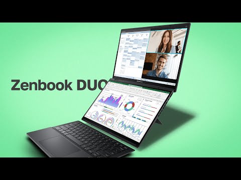 Asus Zenbook DUO 2024 - два OLED экрана в ультрабуке!