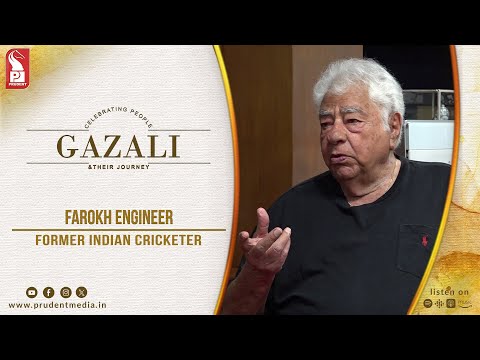 Farokh Engineer | Former Indian Cricketer | Gazali | Prudent | 160325