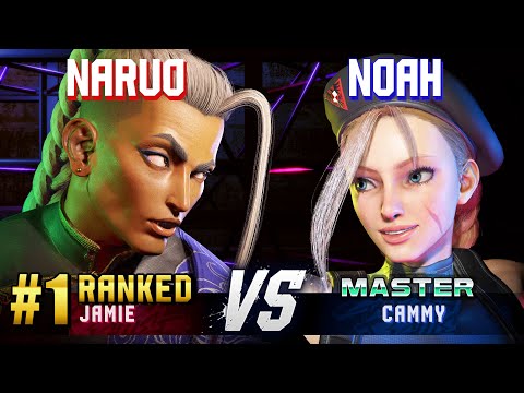 SF6 ▰ NARUO (#1 Ranked Jamie) vs NOAHTHEPRODIGY (Cammy) ▰ High Level Gameplay