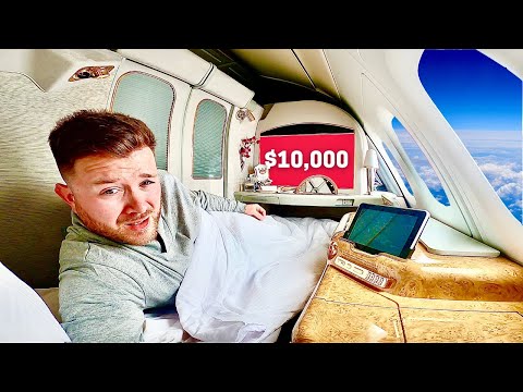 17hrs on World’s Longest First Class Flight | Emirates A380