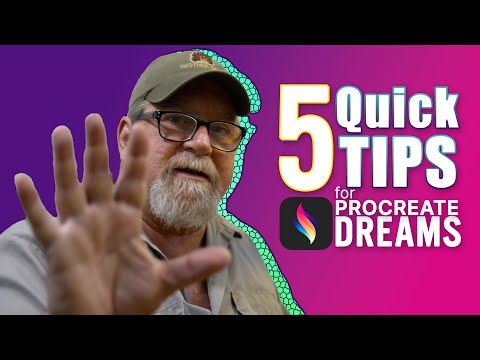 5 Quick Tips for Procreate Dreams #Animation #tips #howto