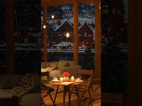 Chistmas Jazz Music in Cozy Coffee Shop