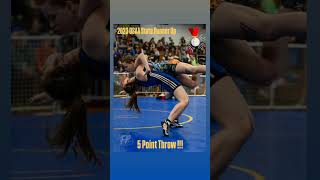 Amy Carlson 2023 OSAA Freestyle and Greco-Roman Wrestling #girlswrestling #wrestling