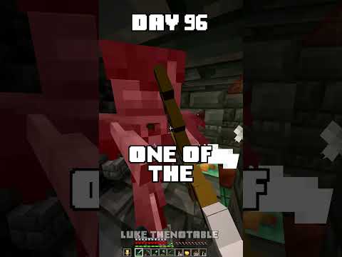 100 Days - [Minecraft Shorts] - Day 96 #minecraft #100days