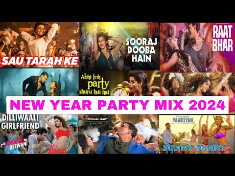 NEW YEAR BOLLYWOOD  PARTY MIX MASHUP 2024 | #3 | NON STOP BOLLYWOOD DANCE PARTY MIX 2024