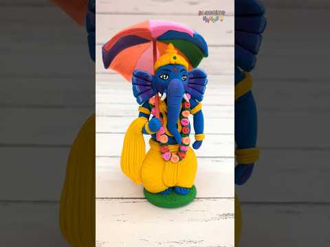 Ganesh Chaturthi Special 🙏🎊🎉Ganpati Idol Making With Clay 🙏💕🥥🌺Viral AI Ganesha Making With Clay 🙏🙏🙏