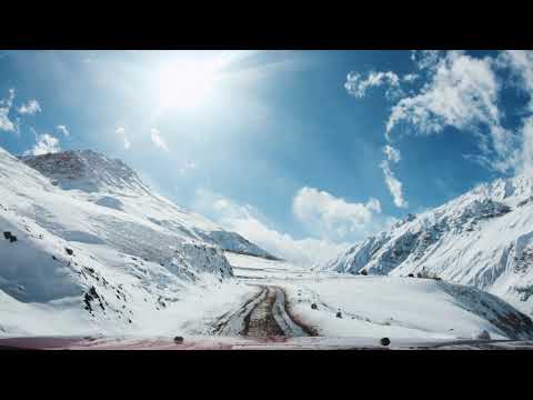 Relaxing Snow Drive in Spiti Valley with Ambient Music