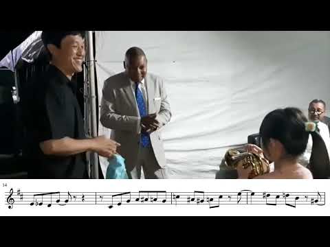 [TRANSCRIPT] Wynton Marsalis is watching Dakyung play (copy by Timothy Gondola)