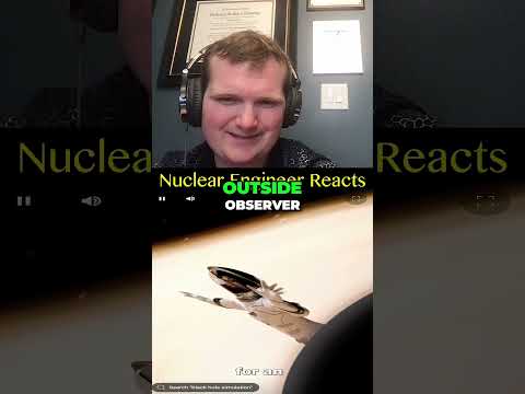 Falling Into a Black Hole - Nuclear Engineer Reacts to Zack D. Films