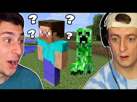 Best Friend Plays Minecraft for the FIRST TIME!