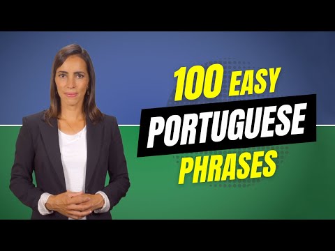 100 Basic Portuguese Phrases for Beginners | Brazilian Portuguese Basics