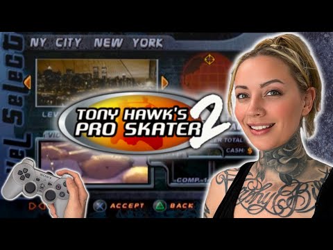 The Worst Tony Hawk's Level - NY City playstation gameplay