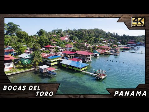 Bocas Del Toro, Bastimentos Island ● Panama 🇵🇦 【4K】 Aerial Cinematic Drone [2024]