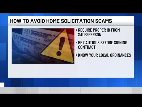 Attorney General Griffin warns against home solicitation scams