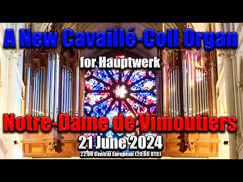 🔴 Oh La La! A New Cavaillé-Coll Organ For Hauptwerk | Friday Night Is Organ Music Night | 14 June 24