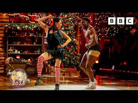 Harry Aikines-Aryeetey & Nancy Xu perform to Christmas Wrapping ✨ BBC Strictly 2024