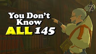 145 Tips & Tricks I Wish I Knew  for Zelda Breath of The Wild | BotW