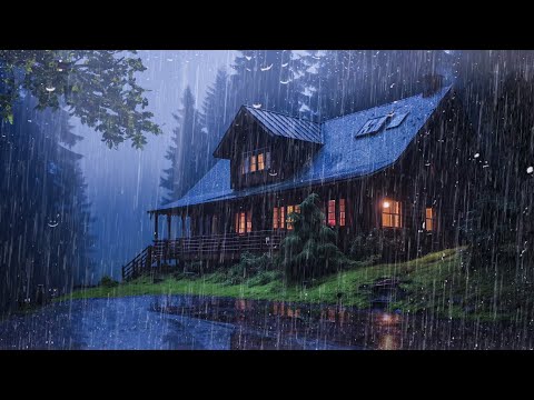 Perfect Rain Sounds For Sleeping And Relaxing - Rain And Thunder Sounds For Deep Sleep, RELAX, ASMR