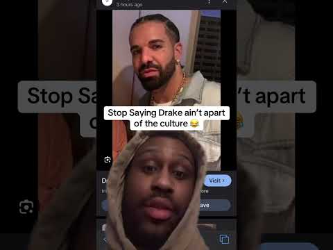 Saying Drake not apart of the culture is the stupidest shit ever. #drake #explore #shorts