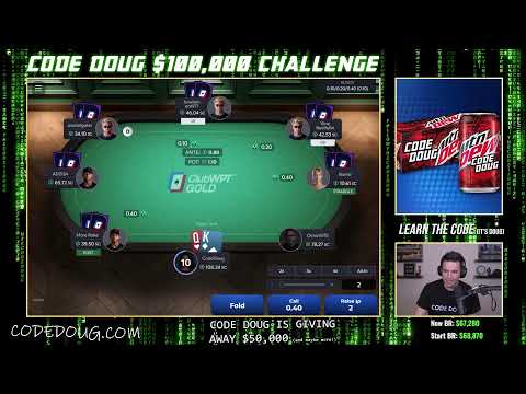 ***HIGH STAKES*** ClubWPT Gold: Code Doug Challenge, Day 6