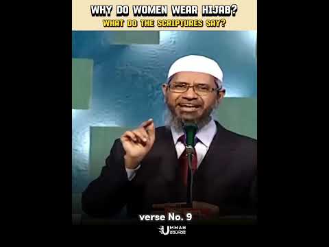 Why do women wear hijab | dr Zakir Naik | #hijab #drzakirnaik #muslim #shorts