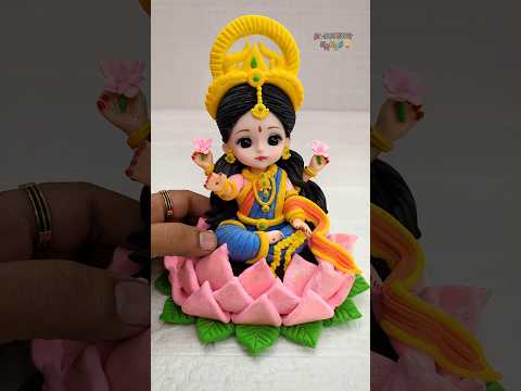 Trending AI Look Maa Lakshmi Making With Clay🙏🥥🌺🙏Making Of Goddess Lakshmi🙏🙏🙏