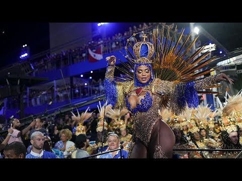 Top scoring samba schools return to Rio's Sambadrome for champion's parade