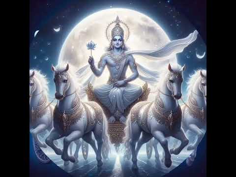 Chandra - God of the Moon  #hindumythology #hindugods #indianmythology #india #moon #moonknight