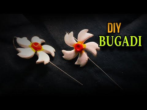 PIN BUGADI MAKING AT HOME ||পিন বুগিডি কিভাবে বানাবে||diy bugadi#kyasekya