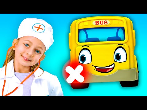 The Boo Boo Car Song | Kids Songs Maya and Mary