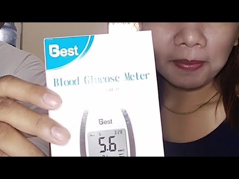 DIY - How to use a glucometer at home - testing blood sugar (Lulily Clarion Salinas)