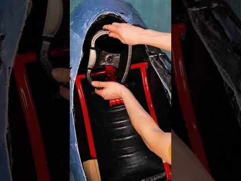 Creating a sled from an inflatable pool float