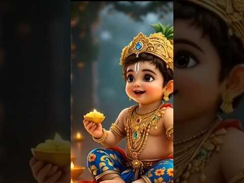 Yashoda ka nandlala 🙏 #shots #loveviralshort  #little #radheshyam #song #vrindavan #laddugopal