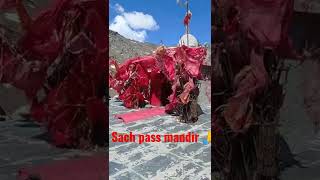 temple in Himalayas..🙏🙏sach pass valley