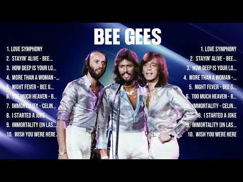 Bee Gees Top Of The Music Hits 2024   Most Popular Hits Playlist