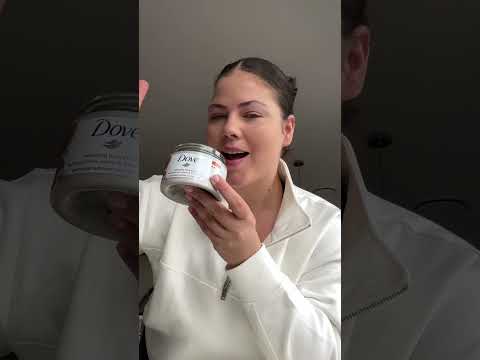 Trying out the new Dove Body Polishes 🕊️ Follow me on IG + TikTok ​⁠ @alirosegray #bodyscrub