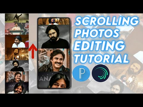 Trending 4k hd full screen video editing | scrolling images video editing tutorial |#alightmotion