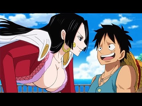 Luffy finally accepts Boa Hancock as his wife in One Piece