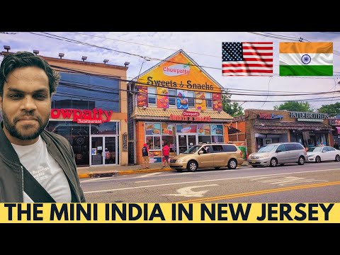 LITTLE INDIA in AMERICA 🇺🇸| Mini INDIA in New Jersey City | Indian Street Food in USA