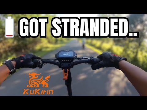 Down to ZERO - KuKirin G2 Master Scooter Range Test on Max Power