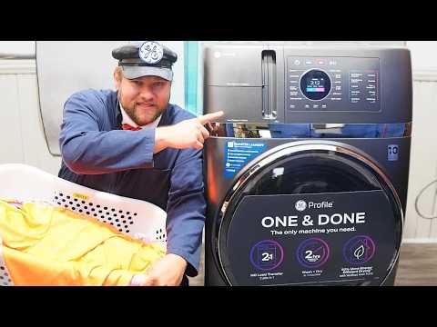 The Best Washer Dryer EVER? The Ultimate GE 2-in-1-washer Dryer Combo Test & Review