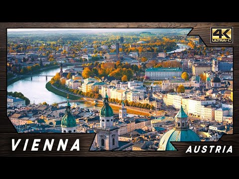 Vienna Drone Footage in 4K | Stunning Aerial Views 🇦🇹