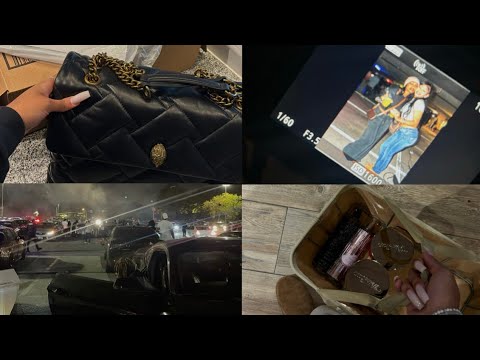 vlog: late nights | car meet | + lots of shopping