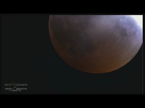 LIVE: 'Blood Moon' lunar eclipse