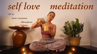 A guided heart-opening meditation to deepen your self-love