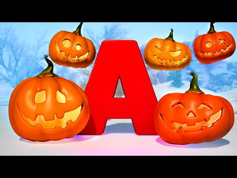 Learn the Alphabet with the Five Little Pumpkins! Learn the ABCs in this Fun Animated Alphabet Song