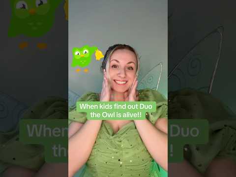 The Duolingo Owl Is Alive!! (duolingo dead) #duolingo #duo #shorts